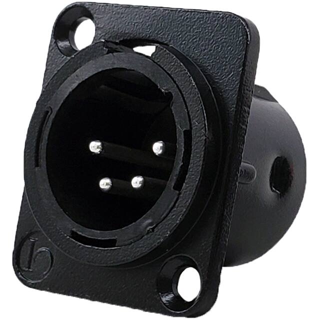 IO-XLR4-M-BK-JL IO Audio Technologies  Assemblages de connecteurs circulaires